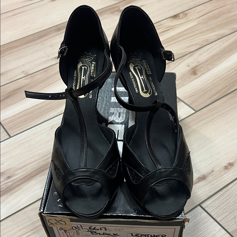 Freed of London Black dance shoe2 inch heel